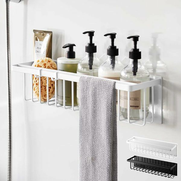山崎実業 マグネットバスルームバスケット タワー ワイド tower | バスグッズ・タワーシリーズ