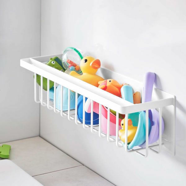 山崎実業 マグネットバスルームバスケット タワー ワイド tower | バスグッズ・タワーシリーズ