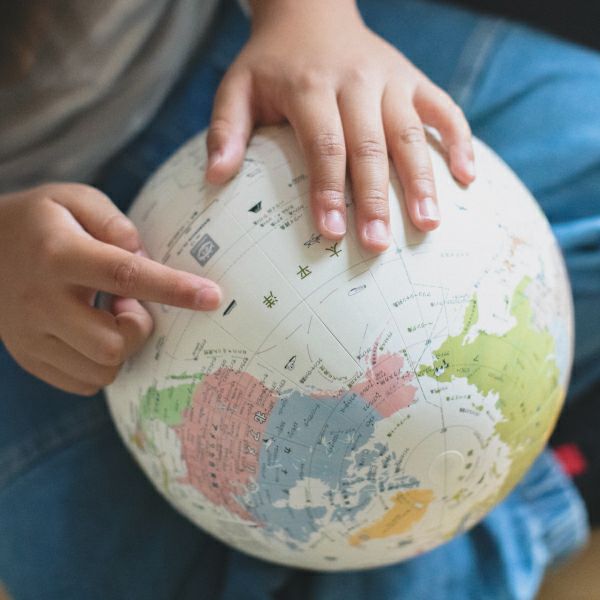 ほぼ日のアースボール JOURNEY | 知育玩具・地球儀