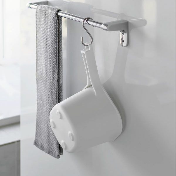 山崎実業 マグネット手おけ タワー tower | バスグッズ・タワーシリーズ