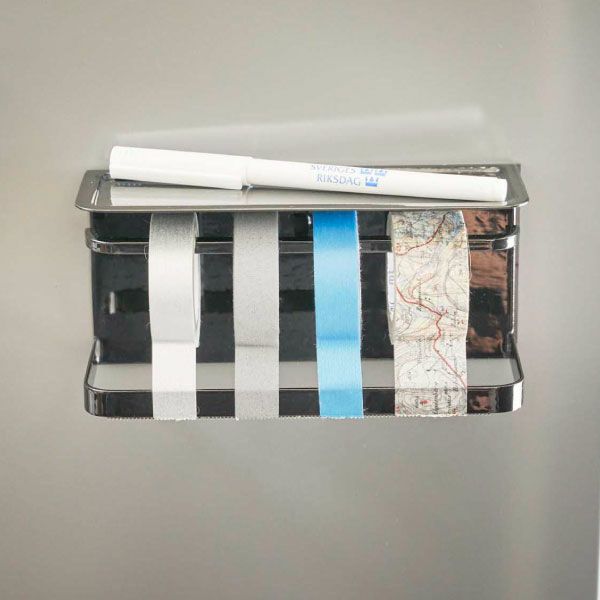 山崎実業 マグネットマスキングテープホルダー タワー tower | キッチン雑貨・タワーシリーズ