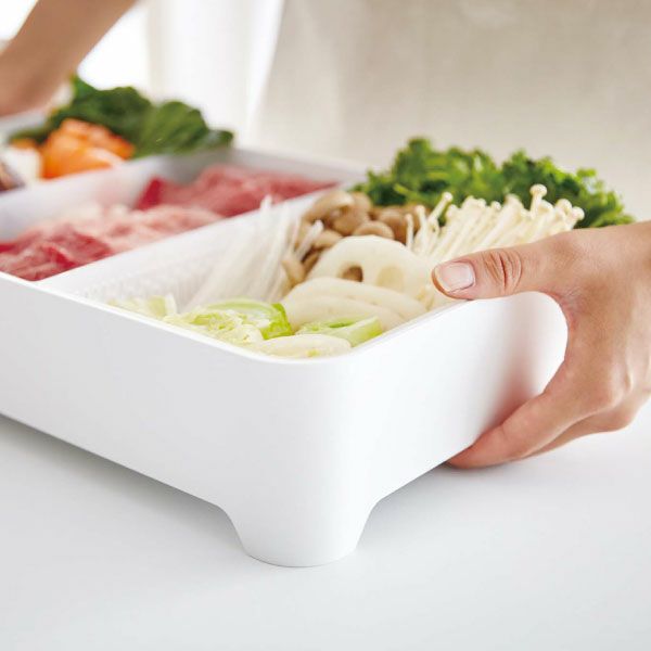 山崎実業 卓上水切りトレー タワー 角型 tower | キッチン小物・タワーシリーズ