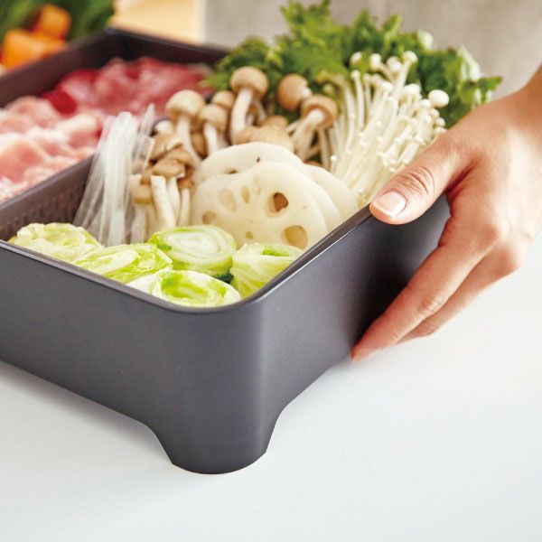 山崎実業 卓上水切りトレー タワー 角型 tower | キッチン小物・タワーシリーズ