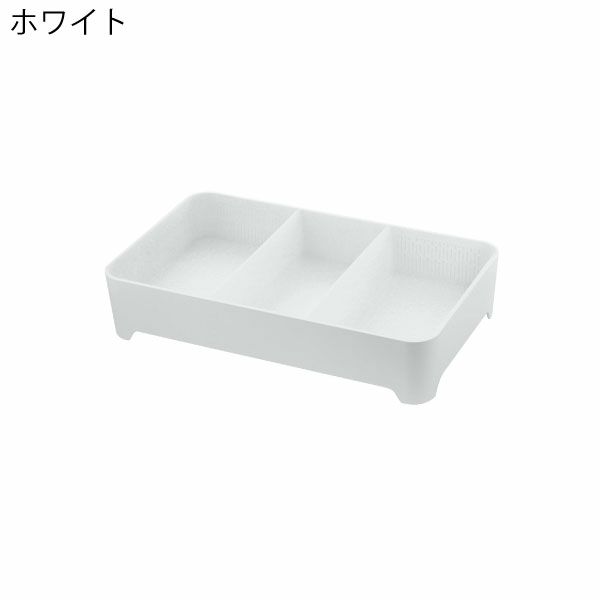 山崎実業 卓上水切りトレー タワー 角型 tower | キッチン小物・タワーシリーズ