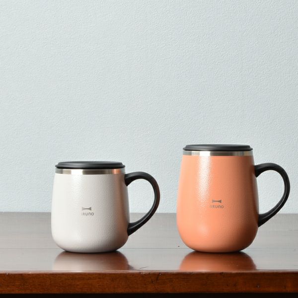 BRUNO 蓋つきステンレスマグ tall | キッチン雑貨・マグカップ