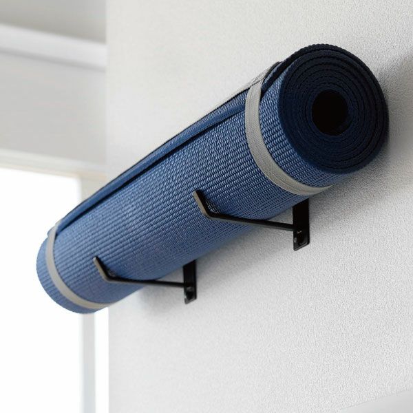 山崎実業 石こうボード壁対応ウォールヨガマットハンガー タワー tower | インテリア雑貨・タワーシリーズ