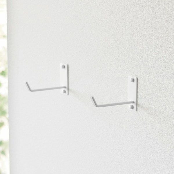 山崎実業 石こうボード壁対応ウォールヨガマットハンガー フック付き タワー tower | インテリア雑貨・タワーシリーズ