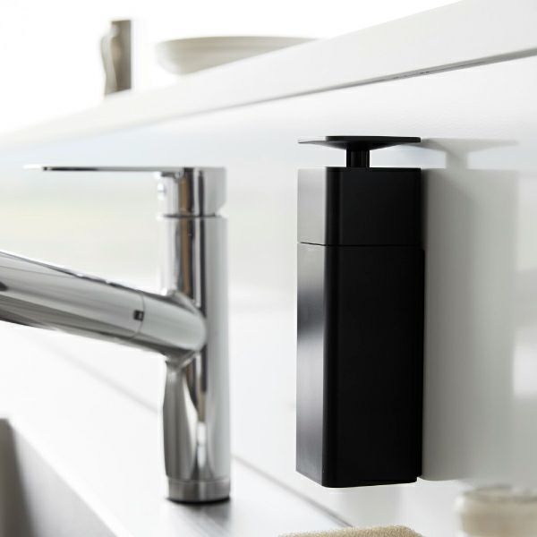 山崎実業 片手で出せるマグネットディスペンサー タワー tower | キッチン雑貨・タワーシリーズ