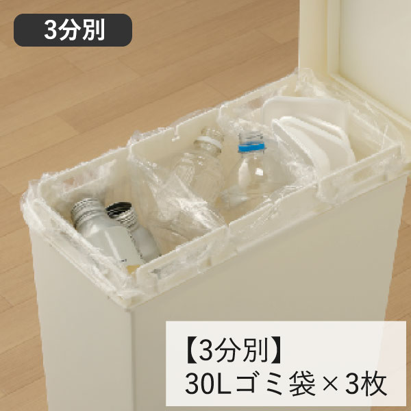 SOLOW 袋の交換が楽なダストボックス 40L | インテリア雑貨・ゴミ箱