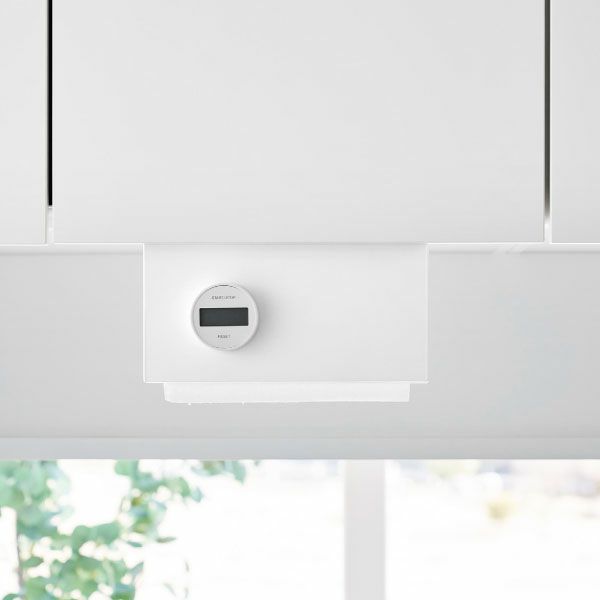 山崎実業 片手でカット戸棚下キッチンペーパーホルダー　タワー　カバー付き　S | キッチン雑貨・タワーシリーズ