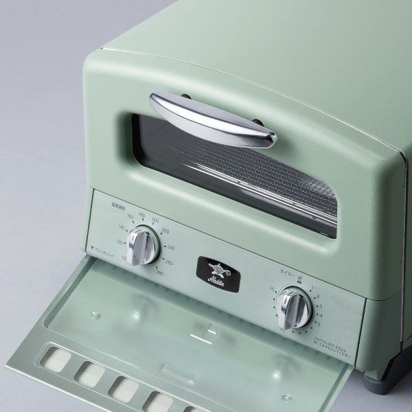 アラジン Aladdin グラファイト グリル&トースター 4枚焼き シルバー | キッチン家電・オーブントースター