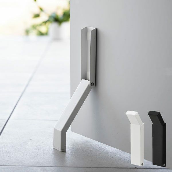 山崎実業 マグネット折り畳みドアストッパー タワー tower