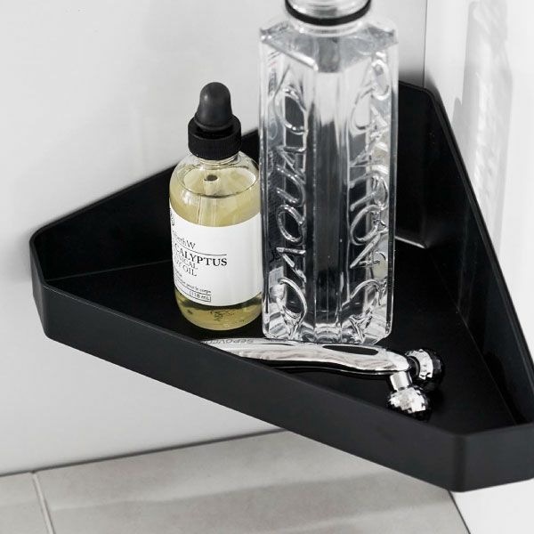 山崎実業 リバーシブルマグネットバスルームコーナーラック タワー tower | お風呂収納・タワーシリーズ