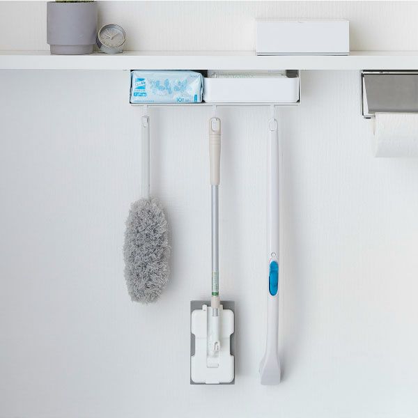 山崎実業 トイレ棚下収納ラック タワー tower | トイレ雑貨・タワーシリーズ