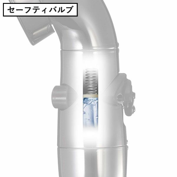 節水シャワー サロンスタイル3Dプレミアム ホースセット Arromic | バスグッズ・シャワーヘッド