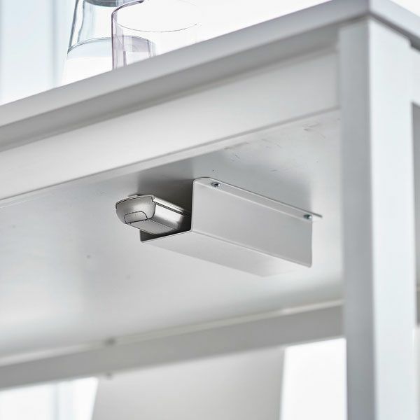 山崎実業 テーブル下ハンディモップ＆リモコンホルダー タワー tower | インテリア雑貨・タワーシリーズ