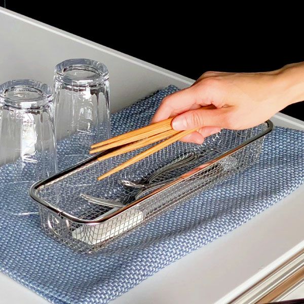 BWSセレクション すっきり暮らす水切りかご スリムタイプ ｜キッチン雑貨・水切りカゴ