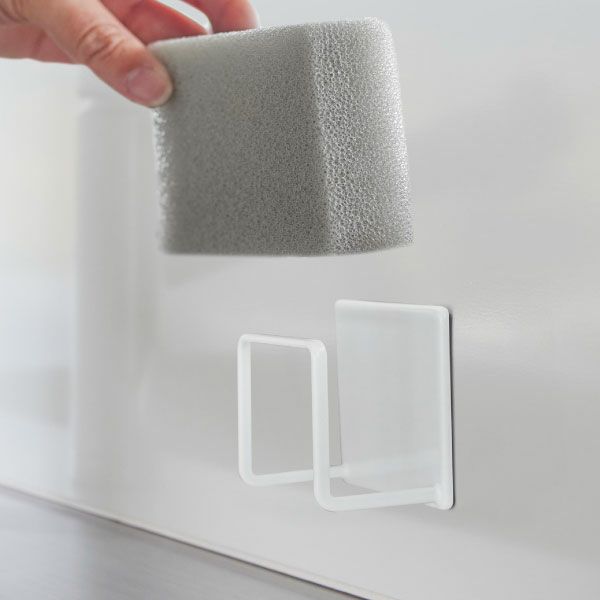 山崎実業 マグネットスポンジホルダー タワー tower | キッチン雑貨・タワーシリーズ