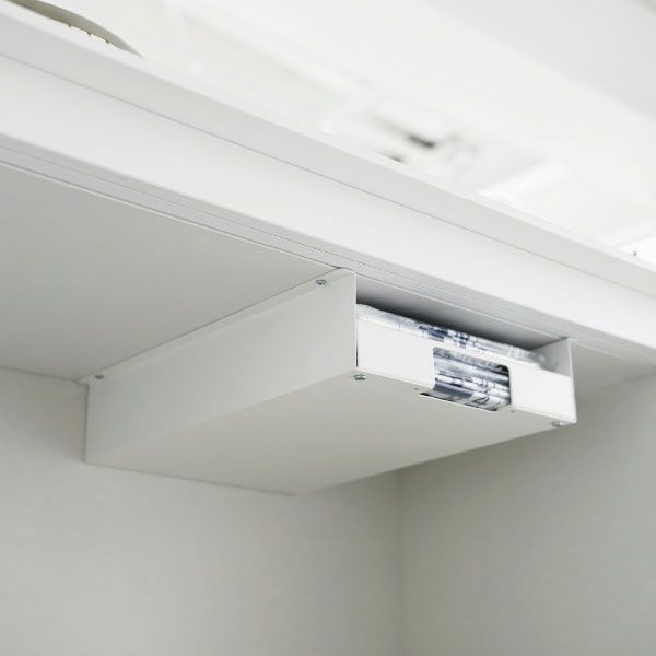 山崎実業 キッチン棚下ゴミ袋ホルダー タワー tower | キッチン雑貨・タワーシリーズ