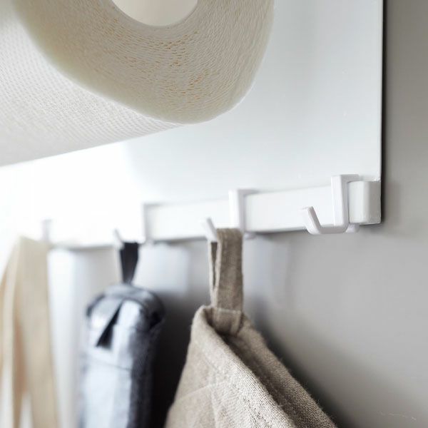 山崎実業 マグネットトレー付きキッチンペーパーホルダー タワー tower | キッチン雑貨・タワーシリーズ