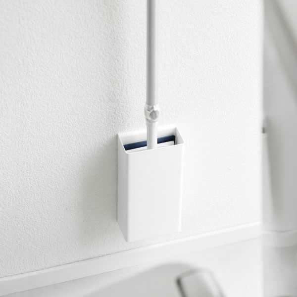 山崎実業 石こうボード壁対応トイレワイパーホルダー タワー tower | インテリア雑貨・タワーシリーズ