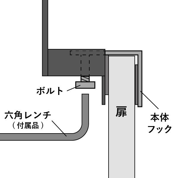 山崎実業 キッチンシンク下収納扉タオルハンガー タワー tower | キッチン雑貨・タワーシリーズ