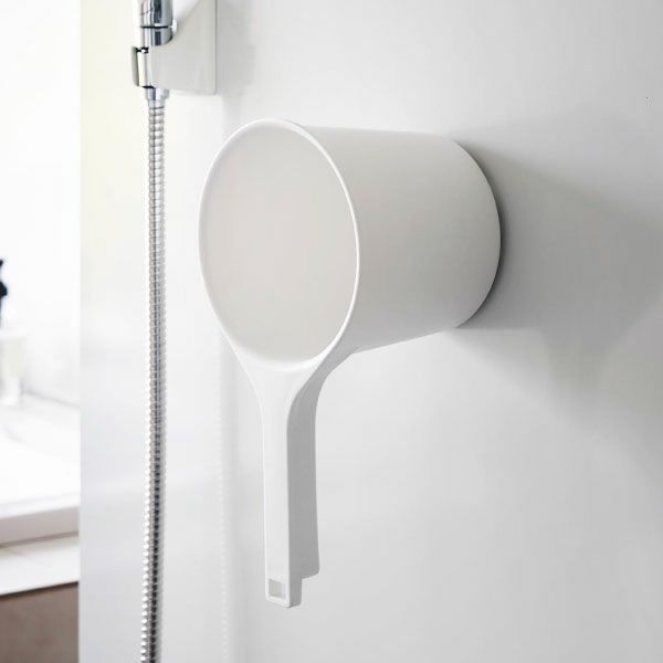 山崎実業 マグネット手おけ ミスト MIST | バスグッズ・風呂おけ