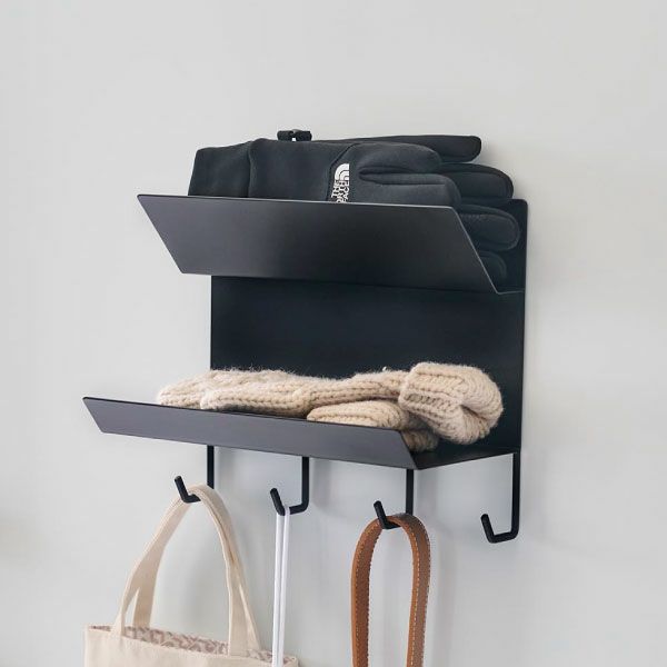 山崎実業 フック付きマグネット手袋ホルダー タワー tower | インテリア雑貨・タワーシリーズ