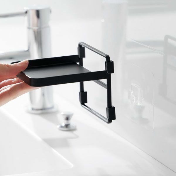 山崎実業 フィルムフック ソープディスペンサー収納トレー タワー tower | バスグッズ・タワーシリーズ