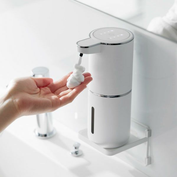 山崎実業 フィルムフック ソープディスペンサー収納トレー タワー tower | バスグッズ・タワーシリーズ