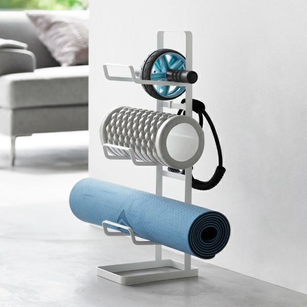 山崎実業 フィットネスグッズ収納ラック タワー tower | インテリア