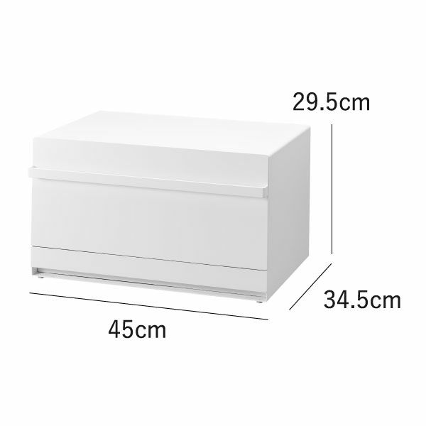 山崎実業 ブレッドケース tower 引き出し型2段 | キッチン雑貨・タワーシリーズ