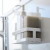 山崎実業 フィルムフックスポンジ＆ボトルラック タワー tower | キッチン雑貨・タワーシリーズ