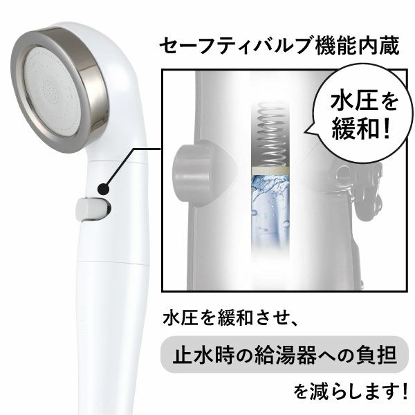 シャワーヘッド BIRAKU 2 ビラク ホースセット | バスグッズ・シャワーヘッド