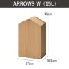 ヤマト工芸 ARROWS woodie W 2個セット | インテリア雑貨・ゴミ箱