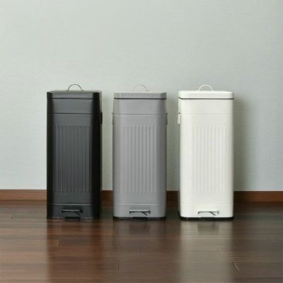 Galva ガルバ スクエアダストボックス 30L 2個セット | インテリア雑貨・ゴミ箱