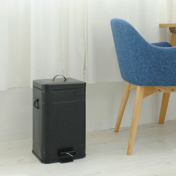 Galva ガルバ スクエアダストボックス 12L 2個セット | インテリア雑貨・ゴミ箱