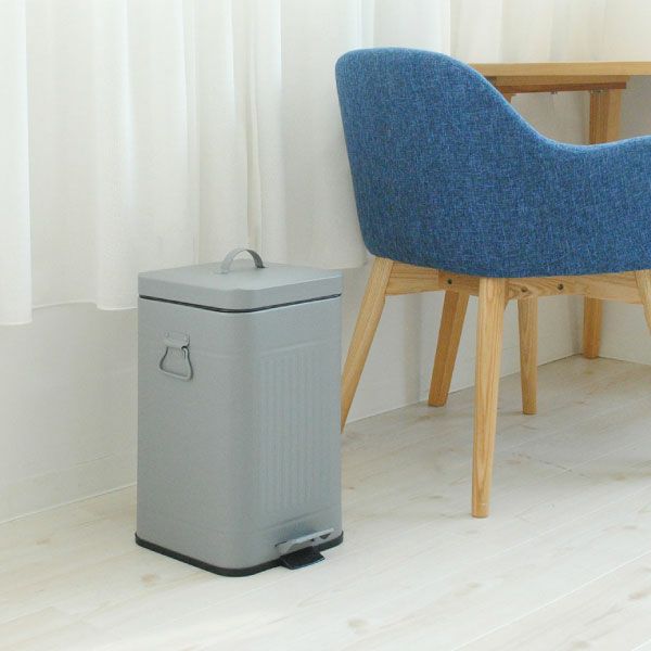 Galva ガルバ スクエアダストボックス 12L 2個セット | インテリア雑貨・ゴミ箱