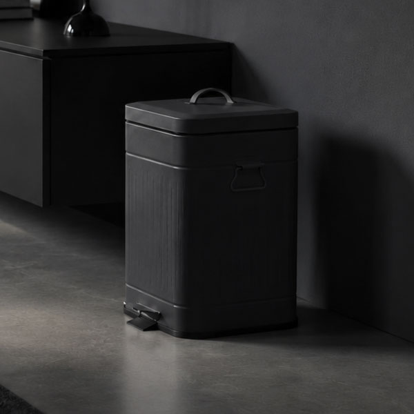 Galva ガルバ スクエアダストボックス 12L 2個セット | インテリア雑貨・ゴミ箱