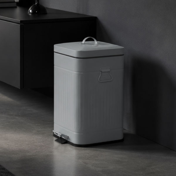 Galva ガルバ スクエアダストボックス 12L 2個セット | インテリア雑貨・ゴミ箱