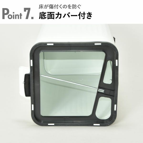 Galva ガルバ スクエアダストボックス 3L 2個セット | インテリア雑貨・ゴミ箱