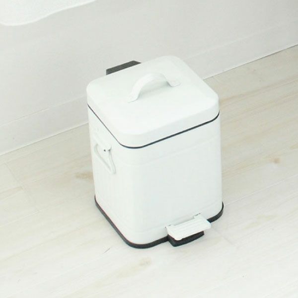 Galva ガルバ スクエアダストボックス 3L 2個セット | インテリア雑貨・ゴミ箱