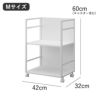 山崎実業 目隠しワゴン タワー tower | インテリア雑貨・タワーシリーズ