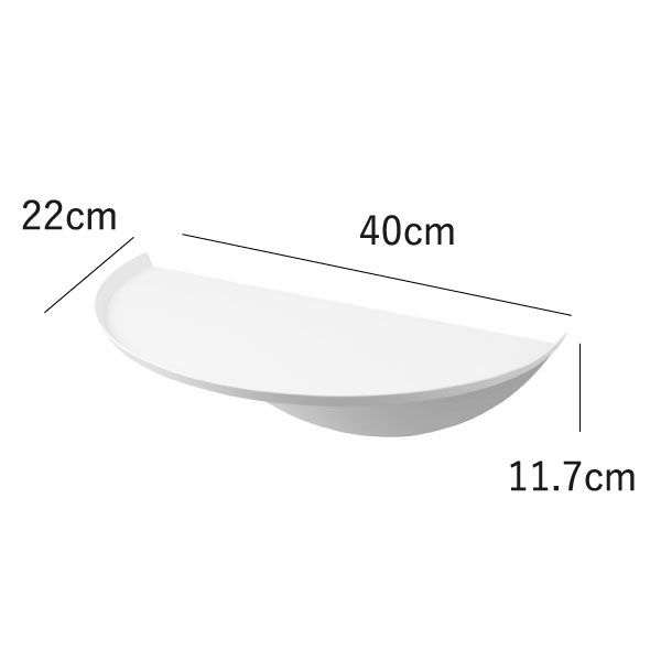 山崎実業 ウォールサイドテーブル タワー 石こうボード壁対応 tower | インテリア雑貨・タワーシリーズ