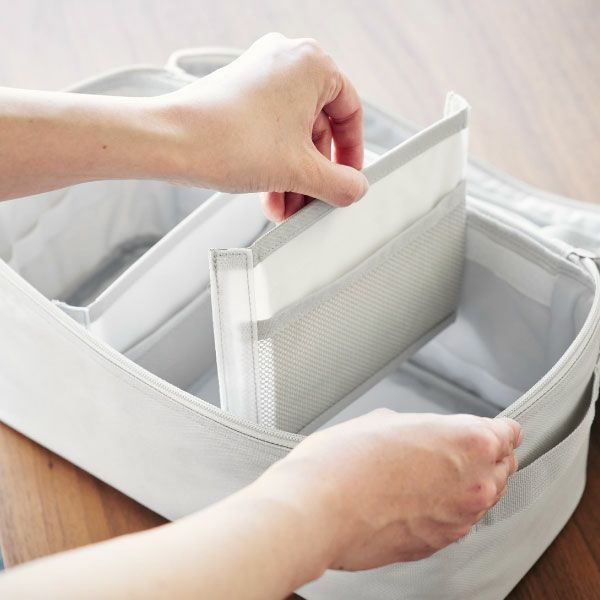 山崎実業 救急バッグ タワー 仕切り付き tower | インテリア雑貨・タワーシリーズ