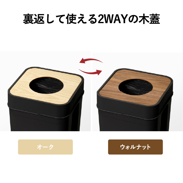 like-it ライクイット マルチパーパスビン 25L 2個セット | インテリア雑貨・ゴミ箱