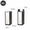 EKO エックスウイング センサービン 30L | インテリア雑貨・ゴミ箱