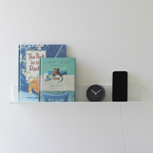 山崎実業 石こうボード壁対応タブレット＆ブック棚 タワー tower | インテリア雑貨・タワーシリーズ