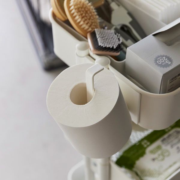 山崎実業 マグネットトイレットペーパーホルダー タワー tower | トイレ雑貨・タワーシリーズ