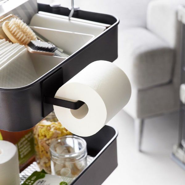 山崎実業 マグネットトイレットペーパーホルダー タワー tower | トイレ雑貨・タワーシリーズ